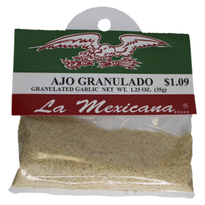 LA MEXICANA AJO GRANULADO 1.25 OZ.